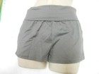 Motionwear Grey Fold Over Waist Rhinestone Dance Ladies Sizes   2993
