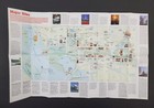 1986 Washington Dc Welcome Tourist Guide Vintage Travel Brochure Map