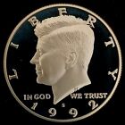 1992 S 90  Silver Kennedy Half Dollar Deep Cameo Gem Proof   Free Shipping 