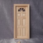 Dollhouse Miniature 1 12 Scale Plain Unpainted Door Wooden Furniture Accessories