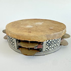 Vintage Middle Eastern Hand Drum Tambourine Frame Drum