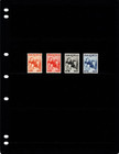  3 50 Scott Value - 1943 Curacao Dutch Royal Family  Queen Cv Mnh Nh Umm