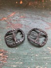 1700s Colonial Shoe Buckles 18th Century Revolutionary War Era Original Matching
