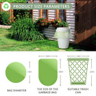 Biodegradable Medium Trash Bags 8 Gallon  0 67 Mil Extra Strong Garbage Bags    