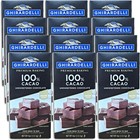 Premium Baking 100  Cacao Unsweetened Chocolate Bar Value Pack  4 Oz   12 Bars