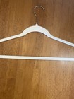 Lot Of 13 Non-slip Flocked Clothes Hangers Suits Dresses Pants Shirts