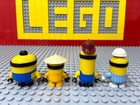 Lego Minions Minifigure Set Of 4 Genuine Despicable Me Dolls C102818 Rare Gift