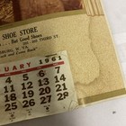 Vintage Advertising Calendar 1961 Parkersburg Wv Mckown   s Shoe Store Puppies