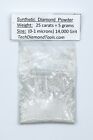 Techdiamondtools Diamond Powder 14 000 Grit 0-1 Microns  25 Cts   5 Gram
