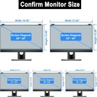 Zyy 2 Pack 23-24 Inch Computer Screen Blue Light Blocker For Diagonal 23 23 6   