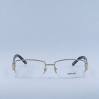 New Versace Ve1175b 1002 Gold 53mm Eyeglasses