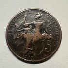 1917 France 5 Centimes - Beautiful Coin -  b-040