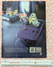 Vtg Pokemon Trading Card Game Gbc Print Ad  poster  Nintendo Game Boy Color Tcg