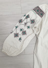 Antique Hand Embroidered Peasant Dress Ukrainian Vyshyvanka Old Shirtdress