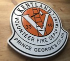 Fire Department Kentland Volunteer 3d Routed Plaque Sign Ems Custom Carved