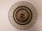 Pair Vintage Frontier Hotel   Casino Las Vegas Smokey Colored Glass Ashtray