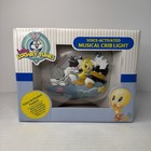 New Baby Looney Tunes Voice Activated Musical Crib Light 1998 Vintage Nib Sealed