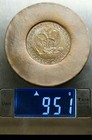 Restrike 1 Rouble 1770 Sestroreck  Huge Coin 1 Kg Weight Copper Catherine Ii
