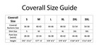 Men   s Utility Coverall Long Sleeve Poly-cotton Workwear  Zipper Pocket Chest
