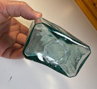 Antique 1850s Professor Wood   s Hair Bottle Open Pontil Applied Top New York Ny