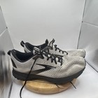 Brooks Revel 4 Gray black Lace Up Low Top Men s Athletic Sneaker