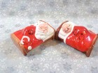 Vintage Mr    Mrs  Santa - Sleeping - Salt   Pepper  Shakers - Japan - Pre-owned