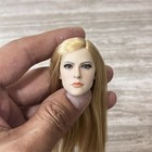 Jxtoys-028 1 6 Europe Girl Blonde Hair Head Sculpt For 12   Ph Tbl Hot Body