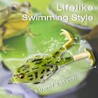 10pcs Topwater Frog Fishing Lure Soft Swimbait Floating Bait 9cm 13 5g