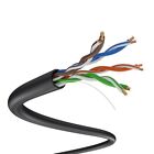 Cat5e 1000ft 4 utp Ethernet Lan Cable 350mhz Bulk Box Rj45 Network Wire Black