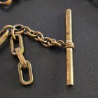 Gold Filled Antique Victorian Pocket Watch Chain 29 6 Grams 291