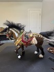 Breyer Clydesdale Stallion Custom With Tack