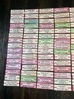 Large Lot Of 150 Original Jukebox 45 Record Title Strips  dd28