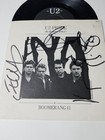 U2 Signed Pride  name Of Love  7  Vinyl Record Ep Jsa Loa The Edge   Bono Sketch