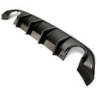 Matte Black Rear Diffuser Bumper Valance Lip Pp For Dodge Charger Srt 2015-2023