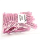 100pcs Red Heat Shrink Butt Wire Connectors Crimp Terminals Awg 16-22 Gauge Us