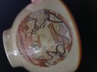 Vtg Japanese Stoneware Noodle Bowl Featuring Lascaux Painting Reproduction 