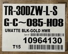 True Tr-30dzw-l-sg-c 085-h08 30  Built In Wine Column - Matte Black W  Gold