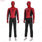 Marvel Spider-man Peter Parker Last Stand Suit Cosplay Costume Jacket Pants Set