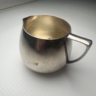 Vintage Antique Nobility Plate Silver Plate Creamer Server Handle Mini Pitcher