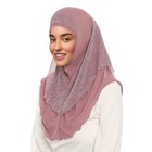 Jazvano Instant Hijab For Women Muslim Girls Soft Scarf Easy To Wear Headscar   