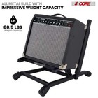 5 Core Amp Stand Heavy Duty Metal Build Adjustable Guitar Amplifier Low Profile 