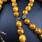 Old Afghani Misky 33-bead Islamic Tasbih Rosary                                                     