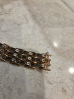 Antique vintage Art Deco Bracelet - Industrial - Machine Design 