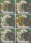 Custom Handmade Wreath Front Door Decor Gift Ready Home Decoration