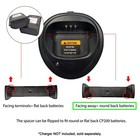 2500mah Li-ion Battery For Motorola Nntn4497 4970 Cp150 Cp180 Cp200d Pr400 Ep450