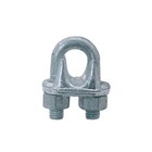 Galvanized Drop Forged Steel Wire Rope Clips  Marine Cable Clamps For Rigging
