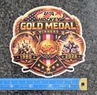 Milano Cortina 2026 Winter Olympic Usa Hockey Gold Metal Winner Delcal Sticker