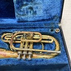Yamaha Mellophone Ymp 201m With Mouthpiece   Hard Carrying Case Working