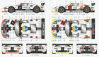 7-  8 Ford Gt Fia-gt 2013 1 43rd Scale Slot Car Decals