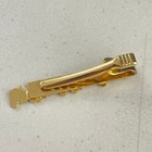 Vintage Teamsters Tie Clip 1960s Trucking Labor Union Necktie Bar Gold Tone